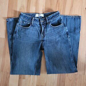 25 / 0 Long Cuvy Hollister 100% Cotton Jeans Baggy fit Mid-Rise